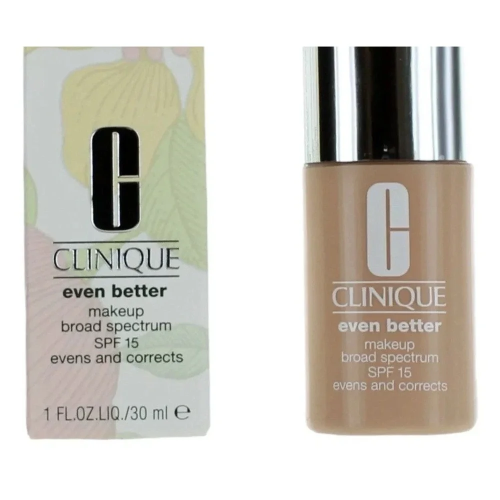 Clinique‎ Even Better Makeup Broad Spectrum SPF 15 WN 104 Toffee 1oz Foundation